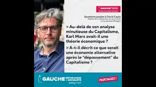 Analyste minutieux du Capitalisme, Karl Marx avait-il une th&eacute;orie &eacute;conomique alternative ?