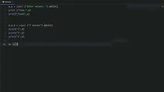 How to Taking multiple inputs from user in Python