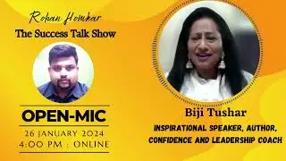 Open Mic 26 Jan || Biji Tushar || Management Me || Storytelling Performance || Rohan Homkar ||