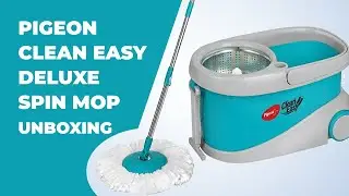 Pigeon Clean Easy Deluxe Spin Mop unboxing