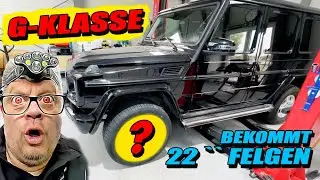 Fette Felgen, f&uuml;r eine fette Kiste! G-Klasse bekommt geile 22 Zoll Felgen