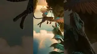 Winged Leopard vs. Sky Serpent! 🐆🐍 #SoraAI  #lifeisbutadream
