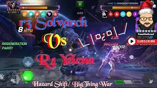 Solvarch Vs Yelena War Gameplay | Big Thing War Season | MCOC