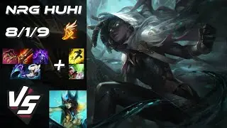 NRG Huhi SUPPORT Senna vs Nami - NA Grandmaster Patch 14.12