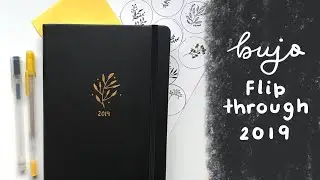 ✨ Bujo 2019 | Flip Through