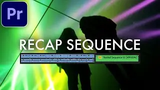 Adobe Premiere Pro CC: Speed Up Recap Sequence Effect (Fast Forward)