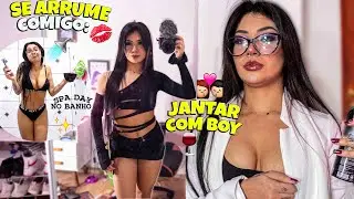 SE ARRUME COMIGO pra JANTAR ROMÂNTICO BOY‍ 🔥👩🏻‍🤝‍👨🏽❤️