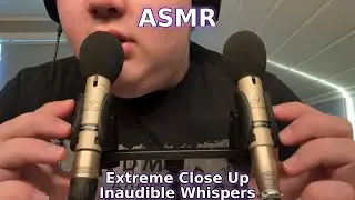 Extremely Close Up Inaudible Whispers ASMR