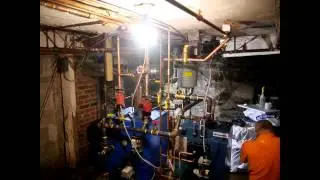 Right Energy Halifax - Timelapse of boiler re-piping