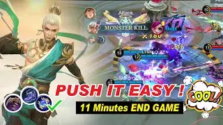 Vale Starlight Skin combo Johnson Gameplay 😆 Best Build and Emblem Set 2023