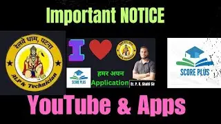 Important NOTICE for Students SCORE PLUS Apps & YouTube Channel SCORE PLUS