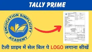 How To Add Company Logo in Sales Invoice | Invalid Logo Path in Tally Prime | #tallyprime