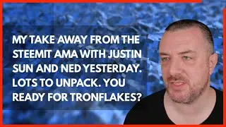 the day after the steem tron ama