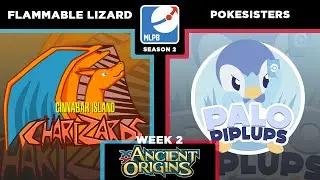 MLPB S2W2- Opening 3 Pokemon TCG Ancient Origins Packs vs PALO PIPLUPS!