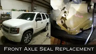 Замена сальника переднего моста Chevrolet Tahoe 4x4 2008