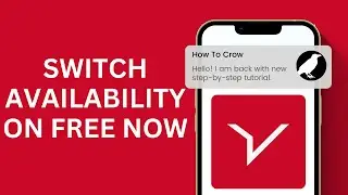 How to Switch Availability in Free Now Driver App