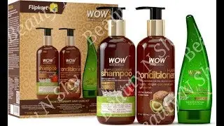 WOW SKIN SCIENCE HAIR KIT UNBOXING FLIPKART  EXCLUSIVE OFFER IN HINDI BY BEAUTY N SHY