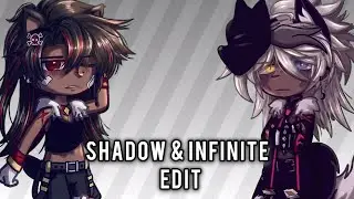 SHADOW & INFINITE EDIT//Gacha Nymph Edit//Sonic Gacha//ShadowsFluffuChestFur 