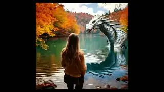A Girl and the Dragon: A Magical Adventure Unfolds from the Lake