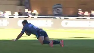 TOP 14 - Essai de Jan SERFONTEIN (MHR) - Montpellier H&eacute;rault Rugby - Castres Olympique