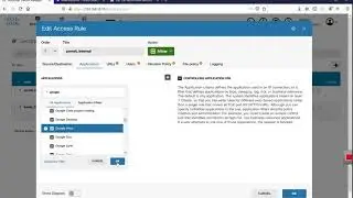 Application based policy in FTD standalone environment