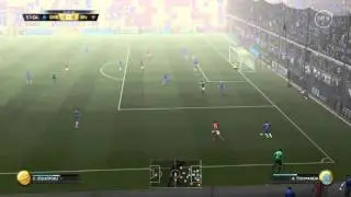 FIFA 16 funny own goal