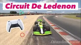 Circuit de L&eacute;denon Mercedes W12 iRacing W/ PS4 Controller.