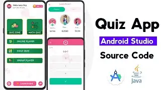 Quiz app source code android studio with admin panel