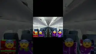 Just a few geometry dashes on a plane. #geometrydash #pilot #plane #funny
