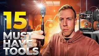 Top 15 Tools YOU NEED for 3D Printing! (Game-Changer)