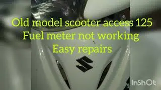  How to repair Scooter fuel indicator not working @alextricminds