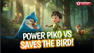 Power Piko Saves the Bird | Full Adventure Story | Forest Hero Rescue | Kids Cartoon Movie