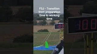 #F5J - What happens to the timer from #preparation time to #working #time?  #rcplane