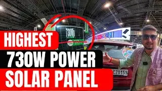 HIGHEST 730W SOLAR PANEL IN REI 2025 | SOLAR PANELS FOR HOME | PURUSHOTAM PANDEY