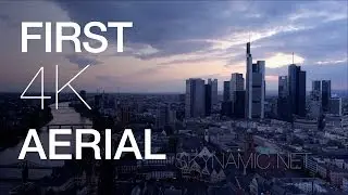 Octocopter Frankfurt - Skynamic (4K Hochh&auml;user Frankfurt Luftaufnahmen)