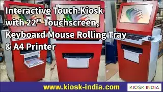 Product Demo: Interactive Touch Kiosk with A4 Printer