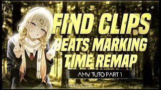 HOW TO FIND CLIPS , MARK BEATS AND DO TIME REMAP [ AMV TUTORIAL] PART 1 ALIGHT MOTION [ ANDROID ]