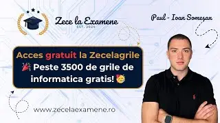 🥳 Platforma zecelagrile.ro GRATIS pentru toti cei care incep pregatirea din timp! 🎉