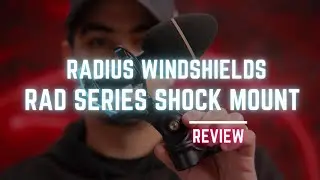 ALL NEW Radius Windshields Rad 1-2 Microphone Shock Mount Review