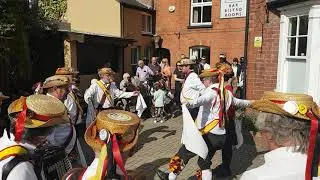 Shakespeare Morris dancing Princess Royal (Bidford) at Bromyard Folk Festival
