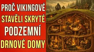 Proč Vikingové stavěli skryté podzemní drnové domy