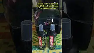 Motul Helmet care kit (M1 and M2) #automobile #motul #helmetcare