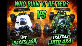 Кто сделал это лучше? Моя кастомная сборка Backslash против Traxxas Jato 4x4 VXL