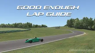 iRacing - Good Enough Lap Guide - Formula 1600 @ VIR North