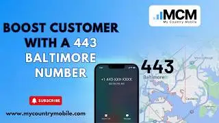 Boost Customer Trust with a 443 Baltimore Phone Number! | My Country Mobile