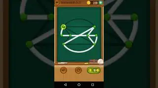 One Line Curve Drawing Intermediate B 21 Solution Walkthrough Gameplay