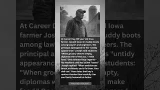 The Farmer Who Changed a Boy's Life With One Truth: Paperwork Won't Feed You&mdash;Corn Will