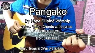 Pangako by Hope Filipino Worship | Easy Guitar Chords With Lyrics