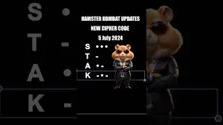 Hamster kombat 5 July daily cipher code