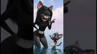 The Beach Day Betrayal 🐾🌊  #shorts  #ytshorts #animation #shortstory
